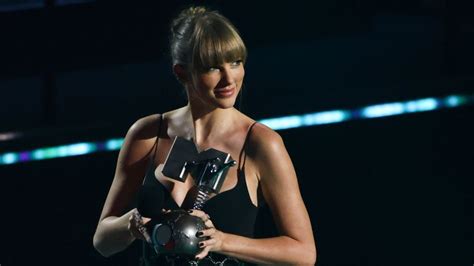 taylor swift breasts|MTV EMAs 2022: Taylor Swift puts on a busty display in bodysuit.